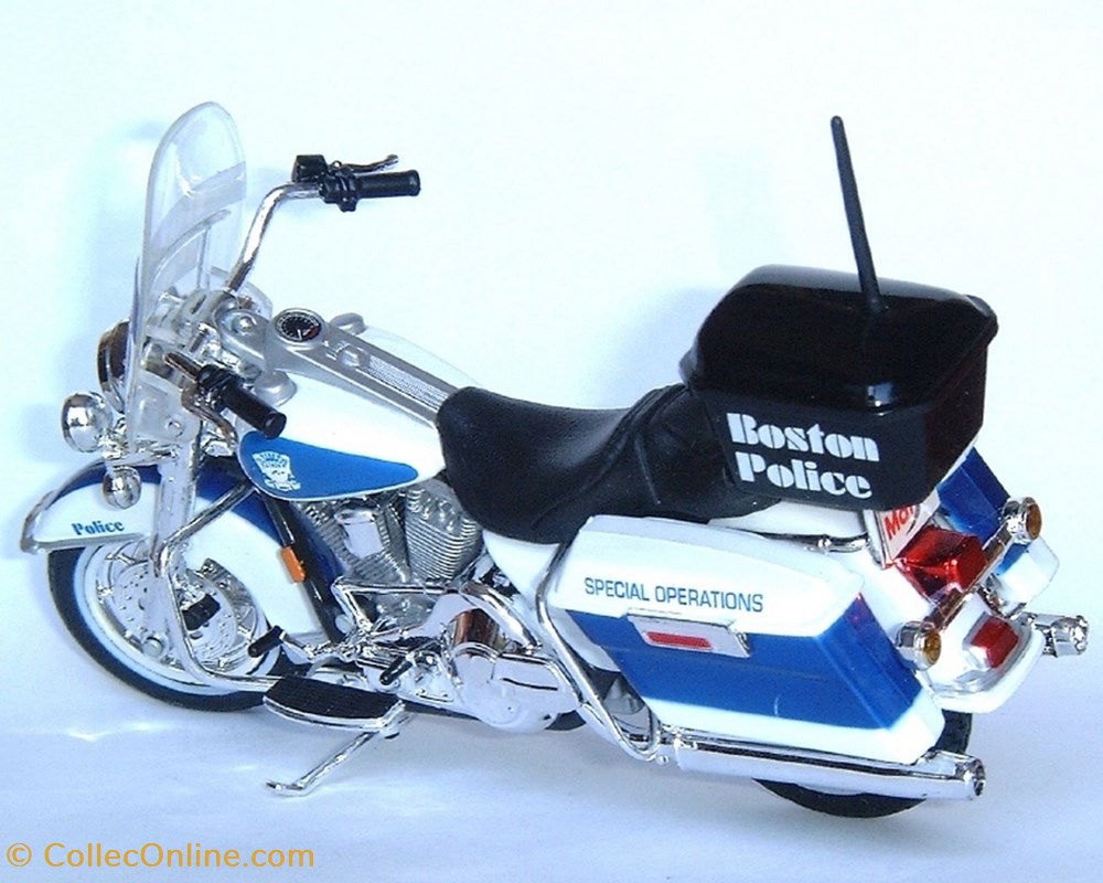 modeles reduits motos harley davidson 1998 flhr 1340 road king police de boston