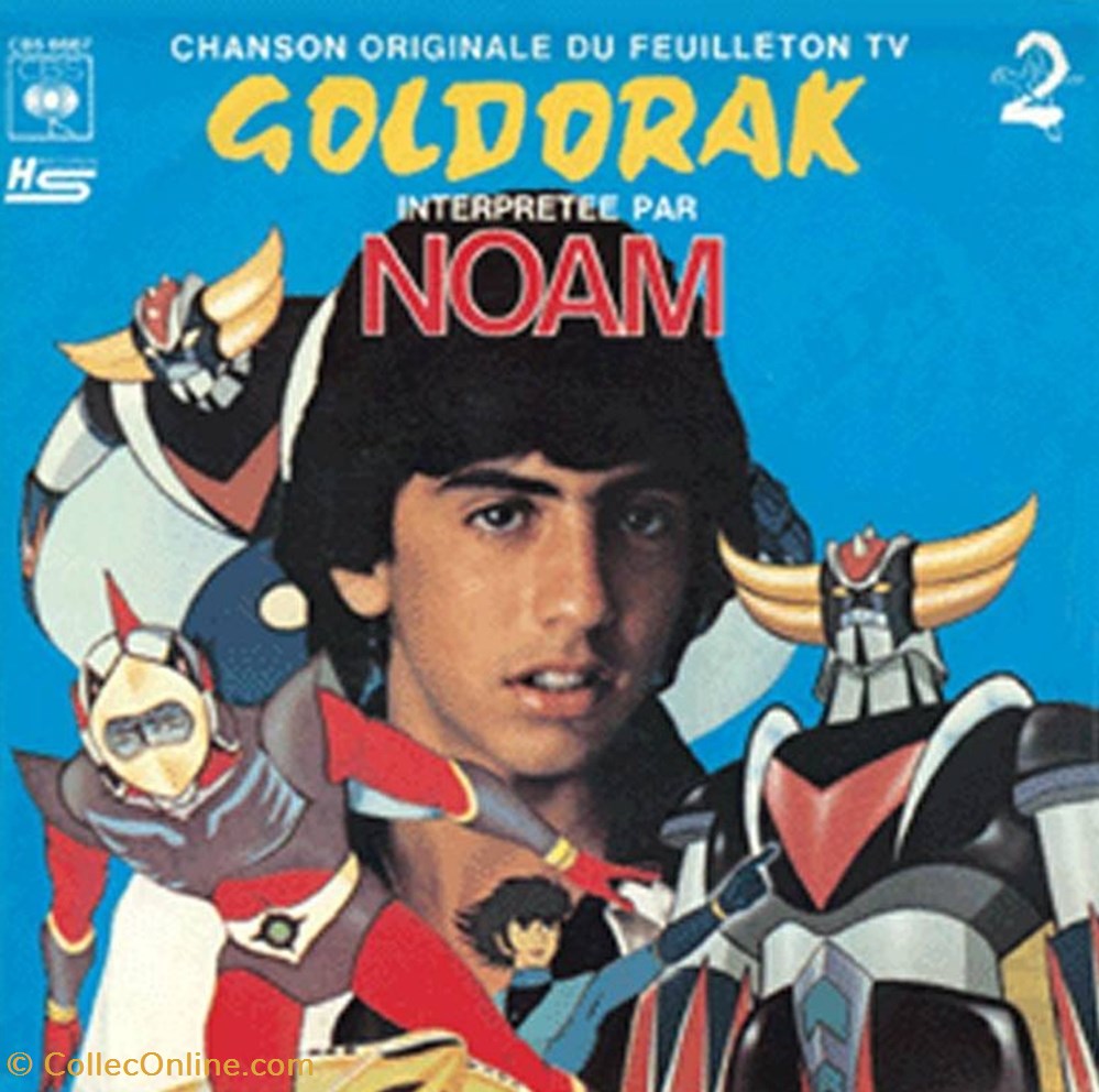 musique instrument vinyle disque tour goldorak interprete par noam