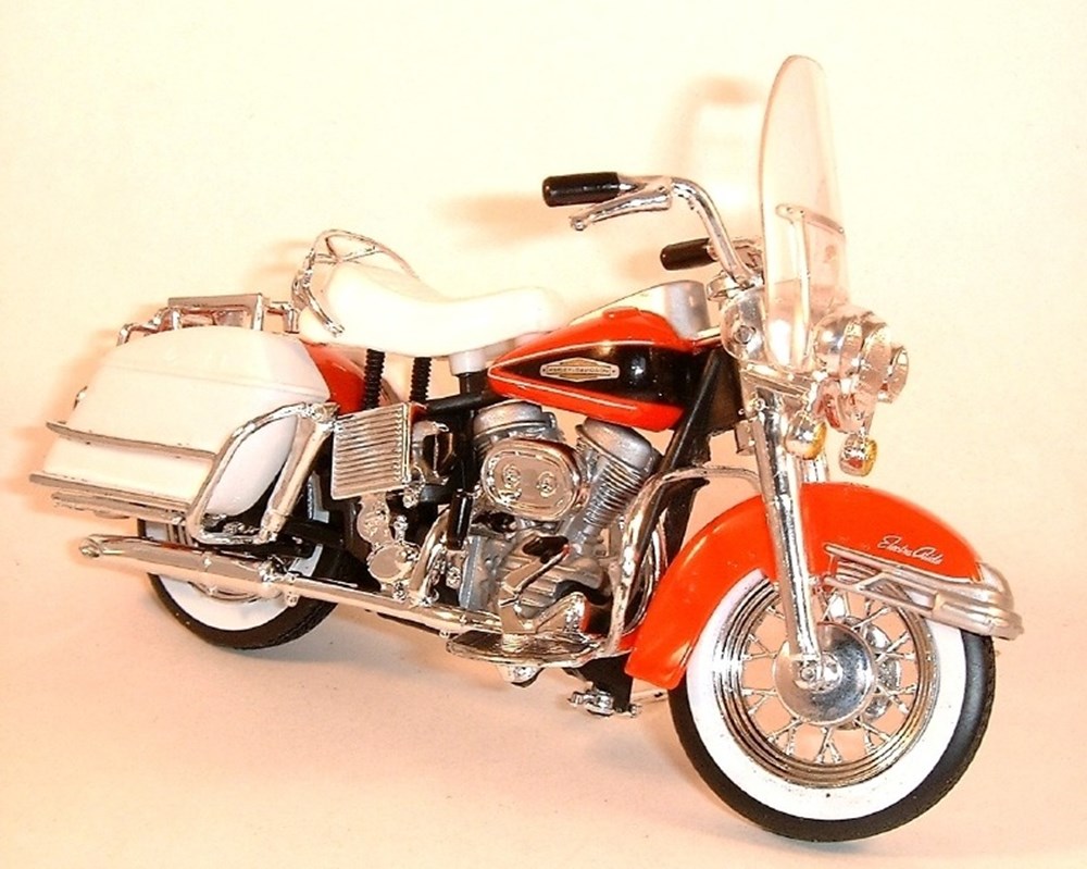 modeles reduits motos harley davidson 1968 flh 1200 electra glide