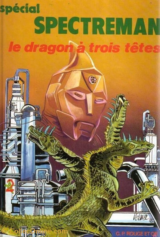 Spectreman - Le Dragon à Trois Têtes livre bd revue bande dessinee spectreman le dragon a trois tetes