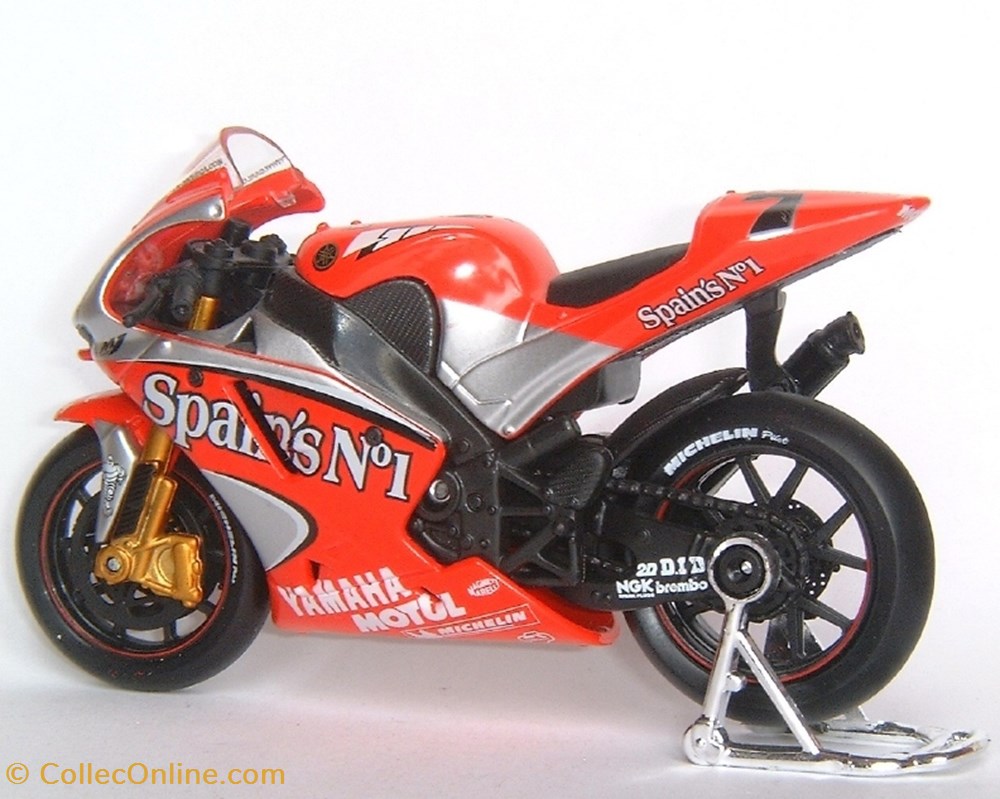 Yamaha YZR-M1 2 modeles reduits motos yamaha yzr m1