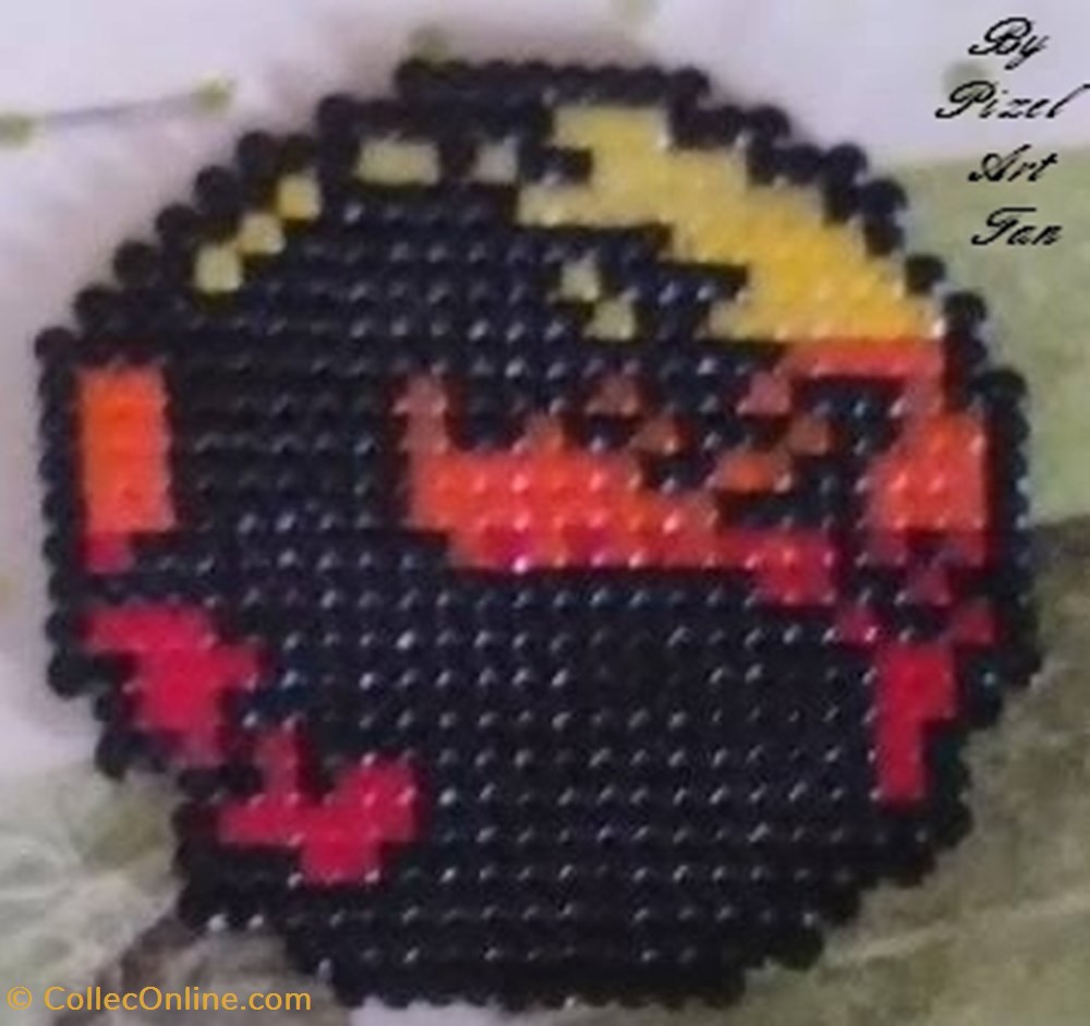 diver decoration magnet autocollant 04 logo mortal kombat