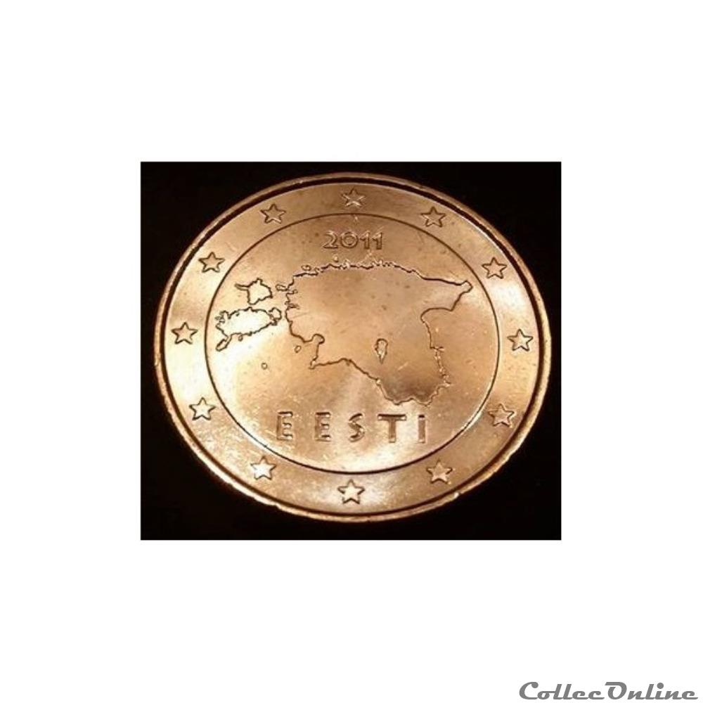 monnaie 50 cts estonie 2011