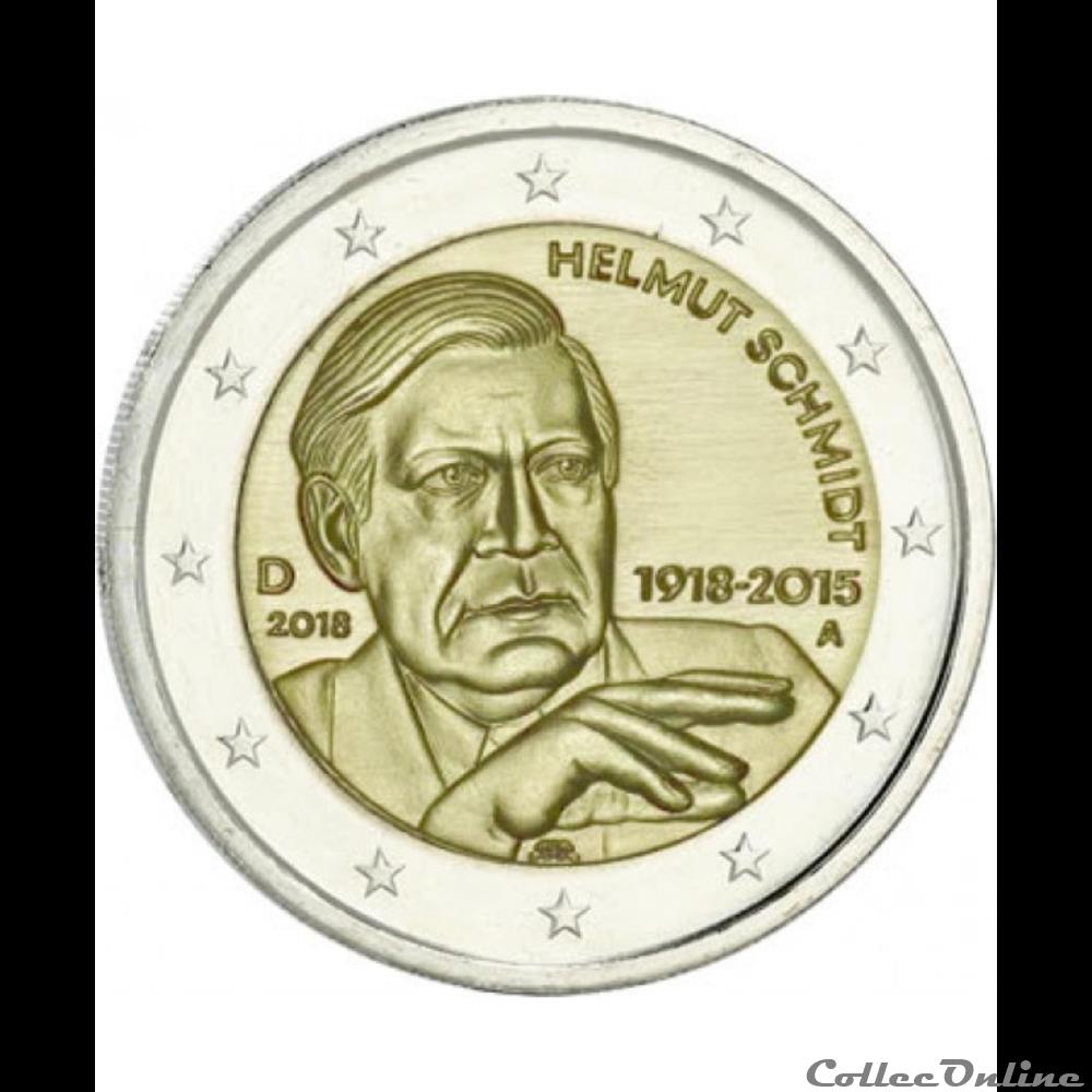 monnaie euro france helmut schmidt 2018