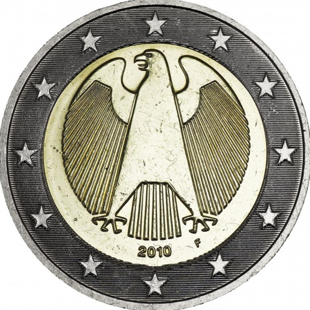 aigle 2010 f monnaies euros allemagne aigle 2010 f