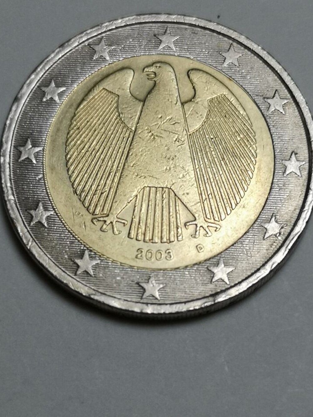 aigle 2003(d) monnaies euros allemagne aigle 2003 d
