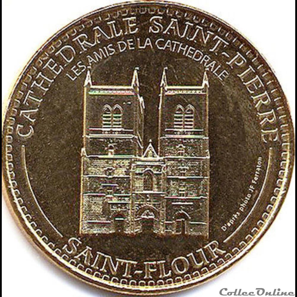 cathédrale t pierre st flour 15 medaille france allemagne cathedrale t pierre st flour 15