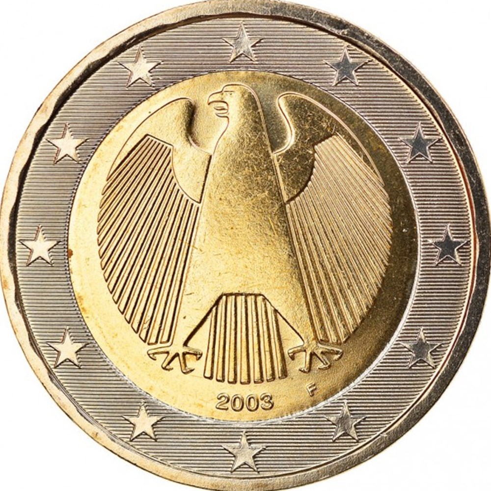 aigle 2003 (f) monnaies euros allemagne aigle 2003 f