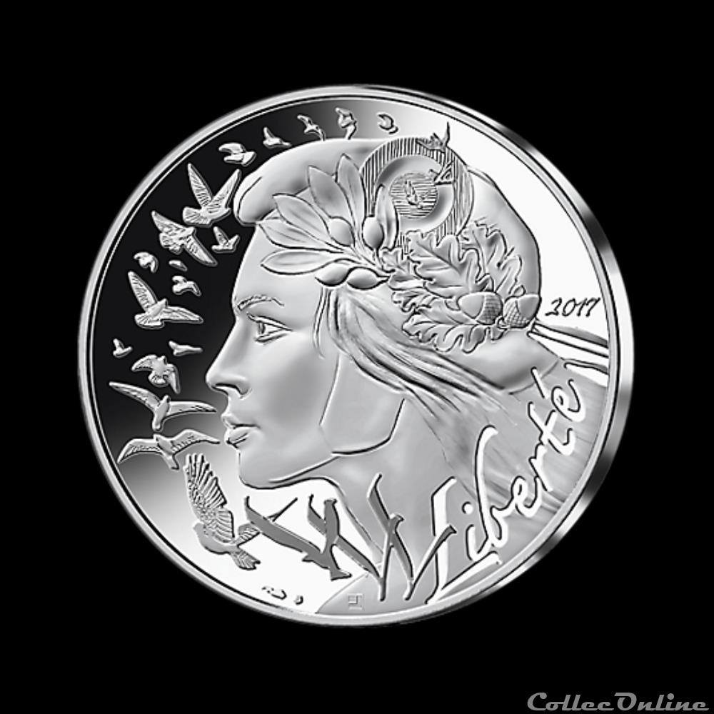 20 euros liberte 2017 monnaie france 20 euros liberte 2017