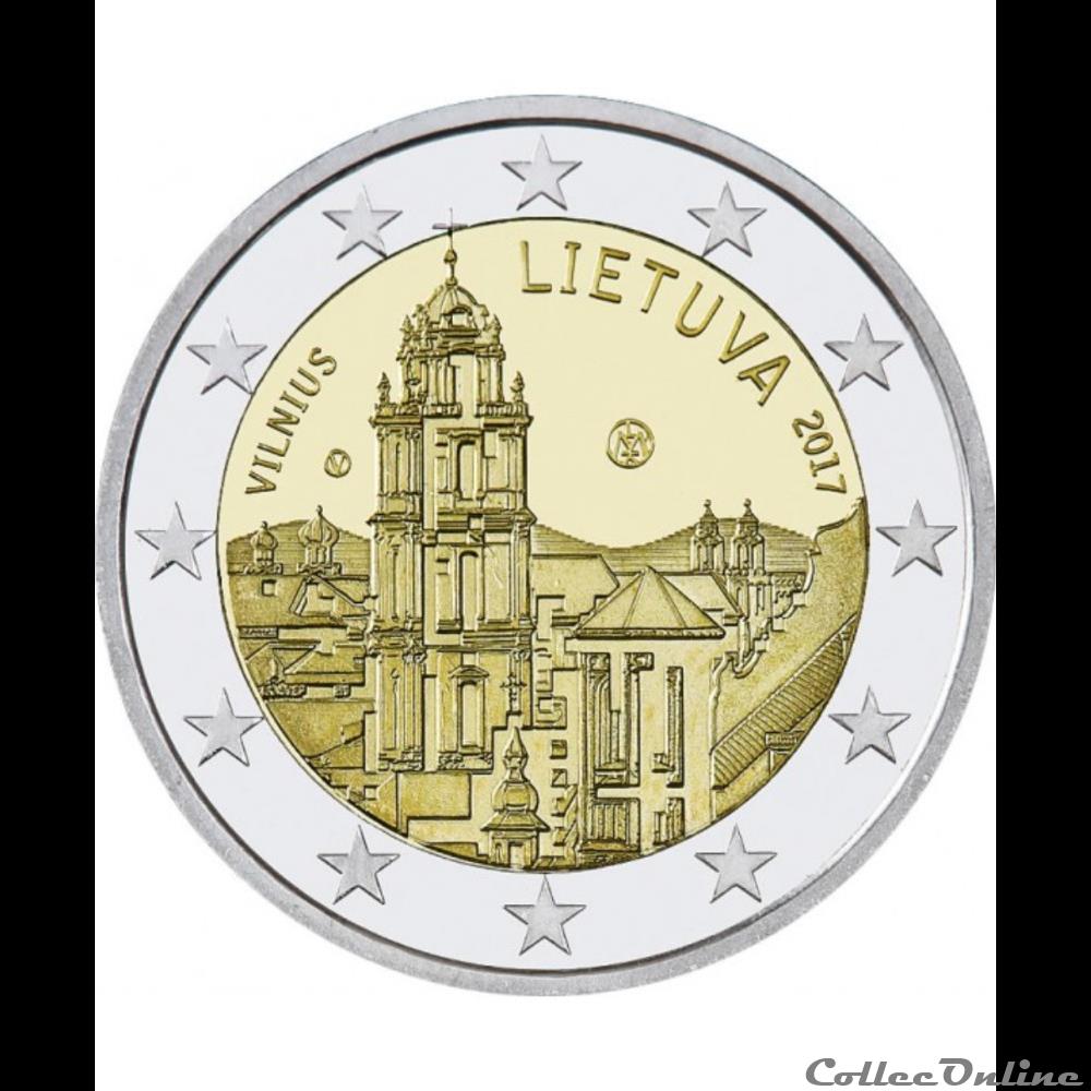 vilnus 2017 monnaie euro lituanie vilnus 2017
