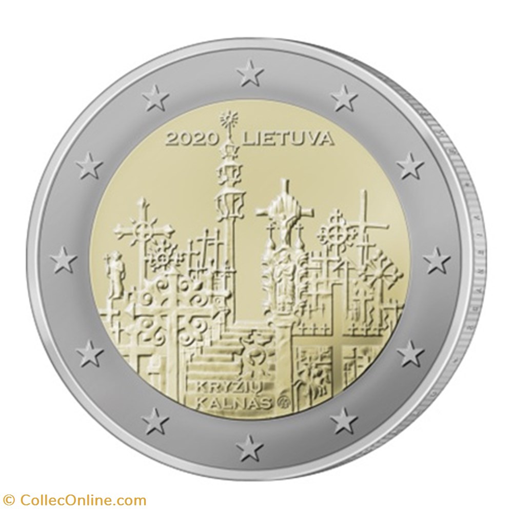 colline des croix 2020 monnaie euro a lituanie colline des croix 2020