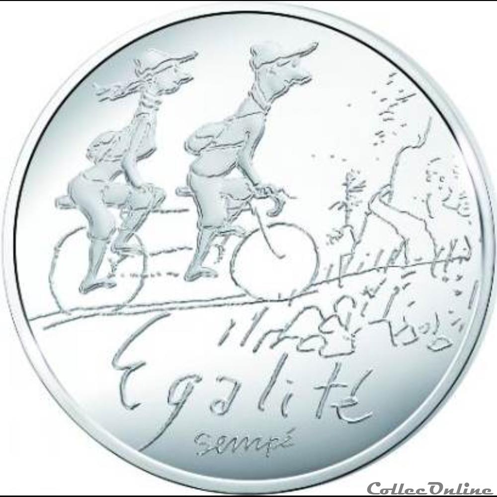 monnaie france 10 euros sempe 2014
