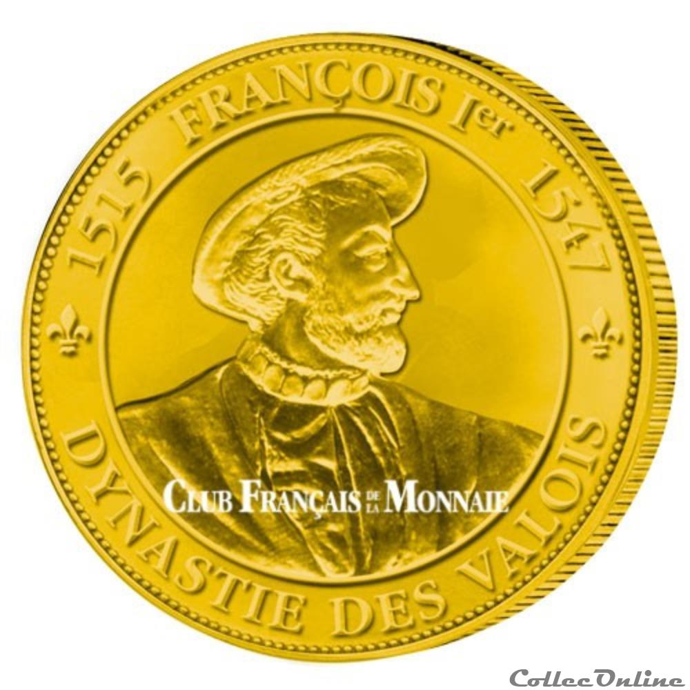 medaille france allemagne francois 1er