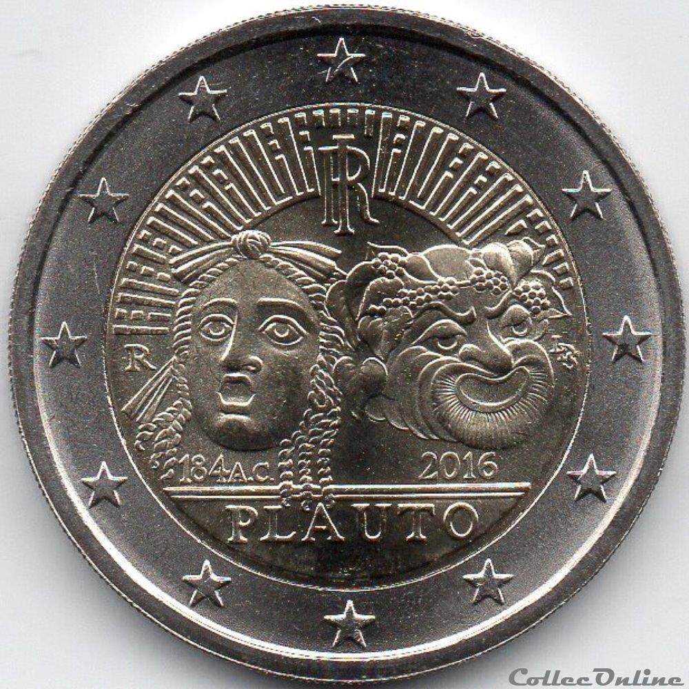 monnaie euro italie plaude 2016