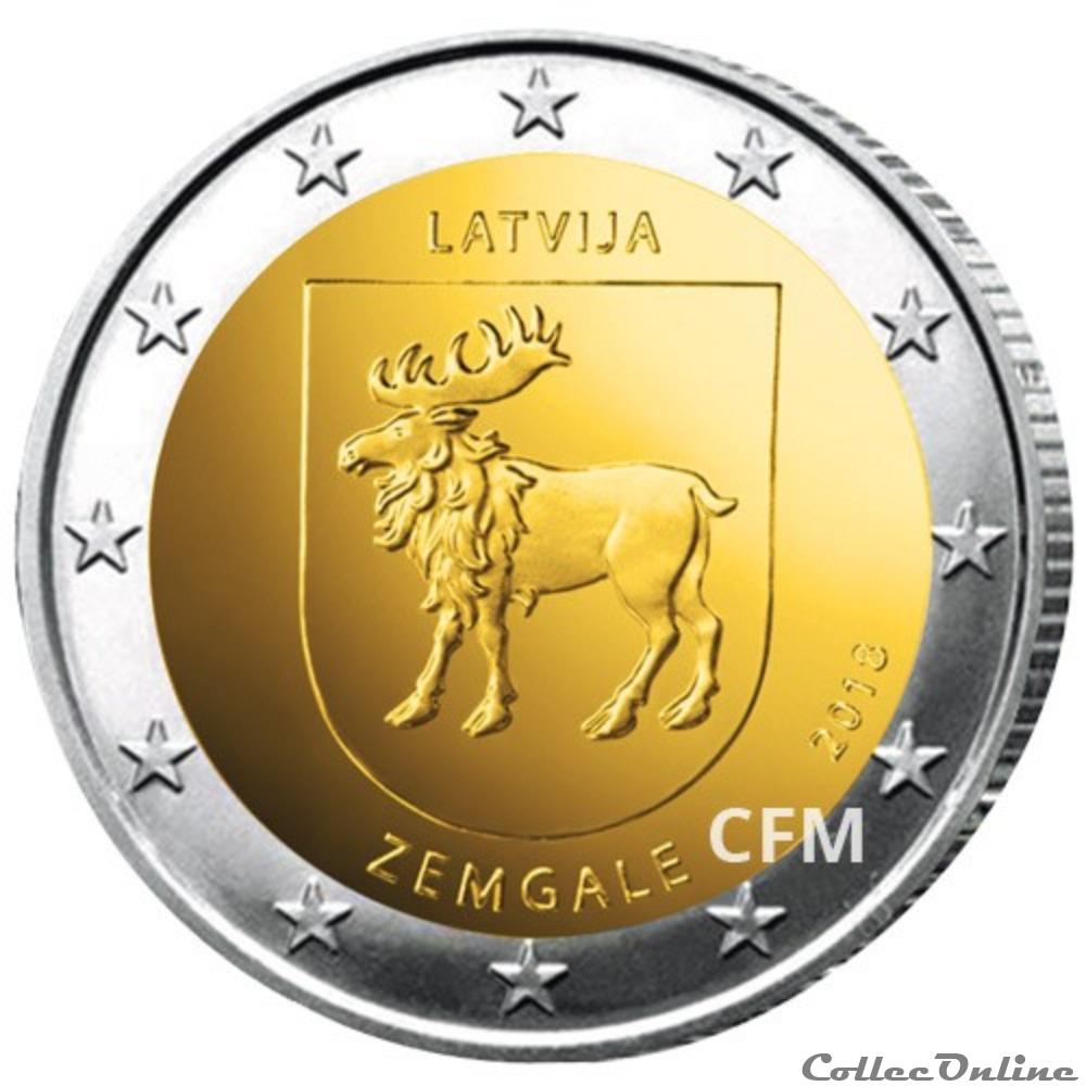 zemgale 2018 monnaie euro lettonie zemgale 2018