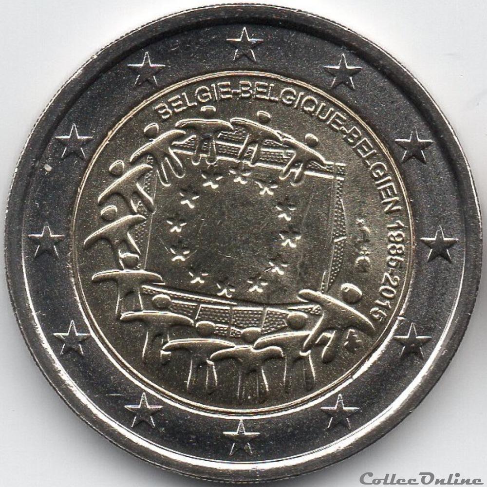 30e anniversaire drapeau europeen 2015 monnaie belgique 30e anniversaire drapeau europeen 2015