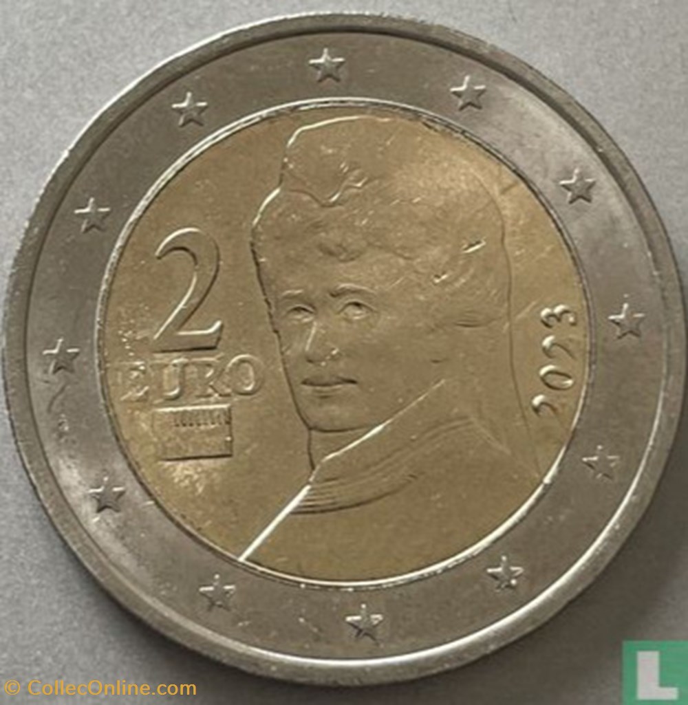 prix nobel de la paix 2023 monnaies euros autriche prix nobel de la paix 2023