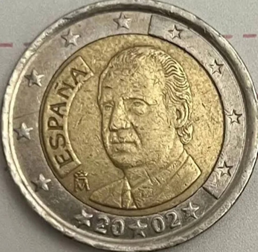 juan carlos 2002 monnaies euros espagne juan carlos 2002