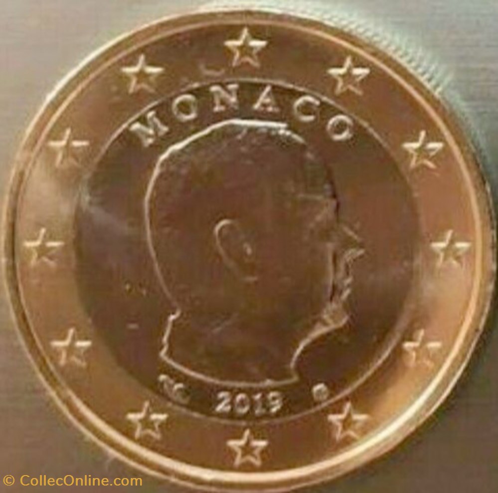 2019 monnaies euros a monaco 2019