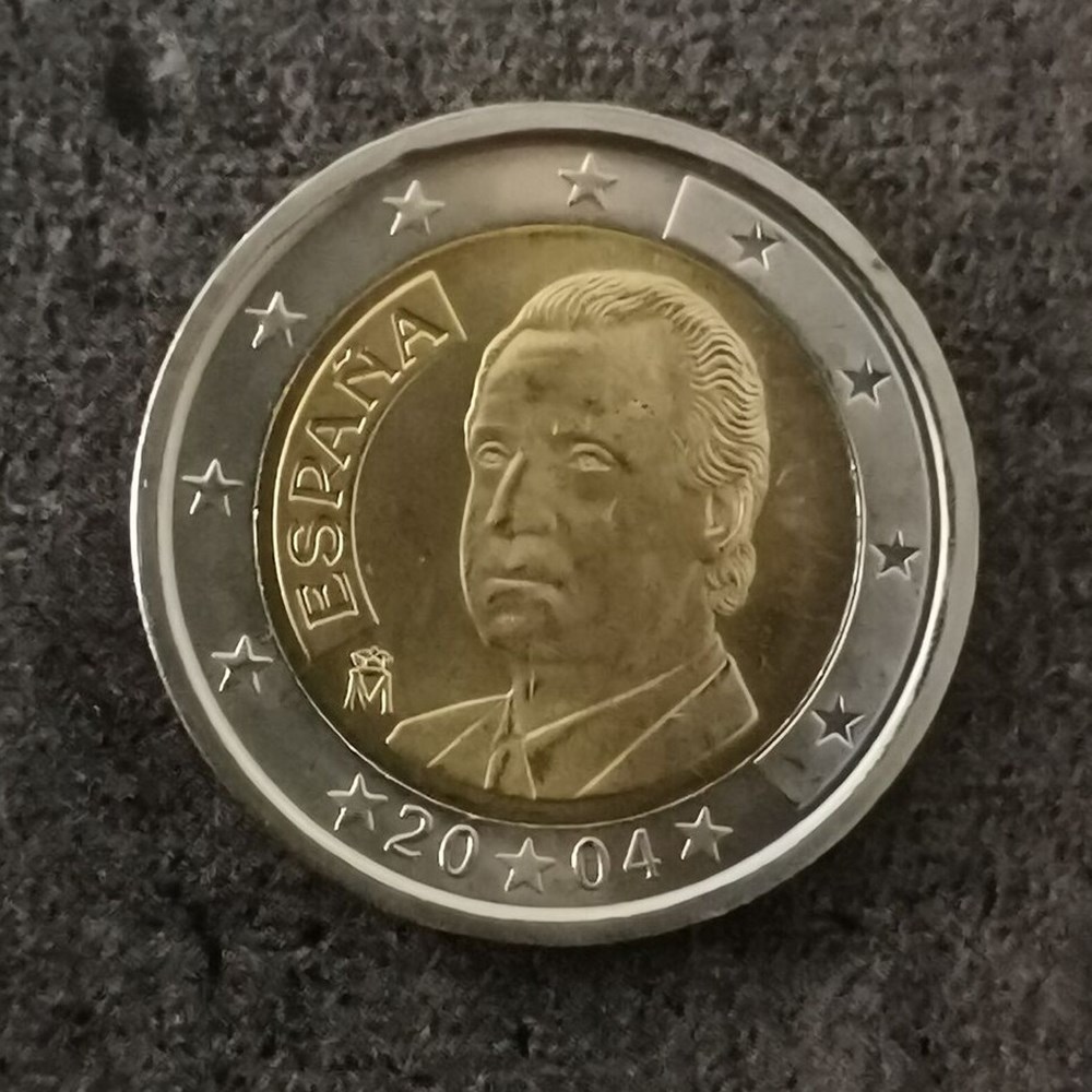 juan carlos 2004 monnaies euros espagne juan carlos 2004