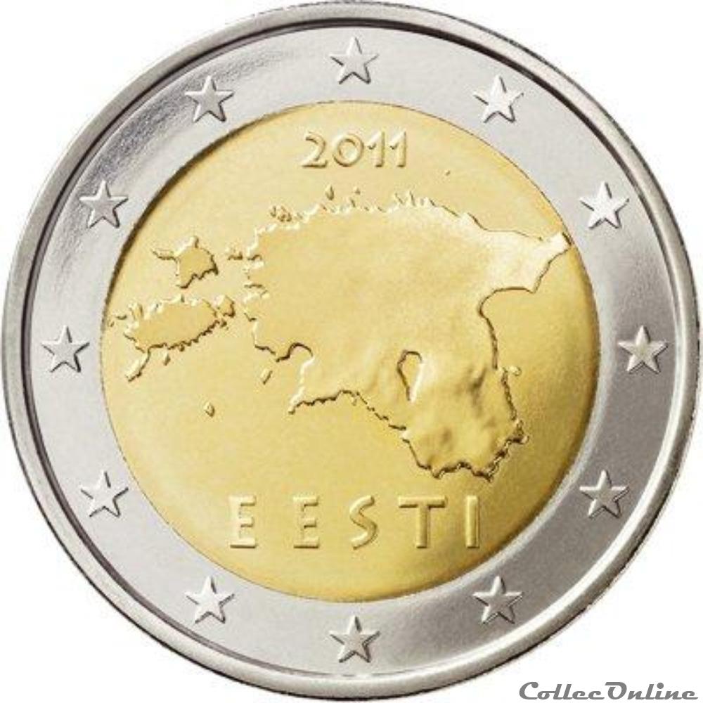 2011 monnaie euro estonie 2011