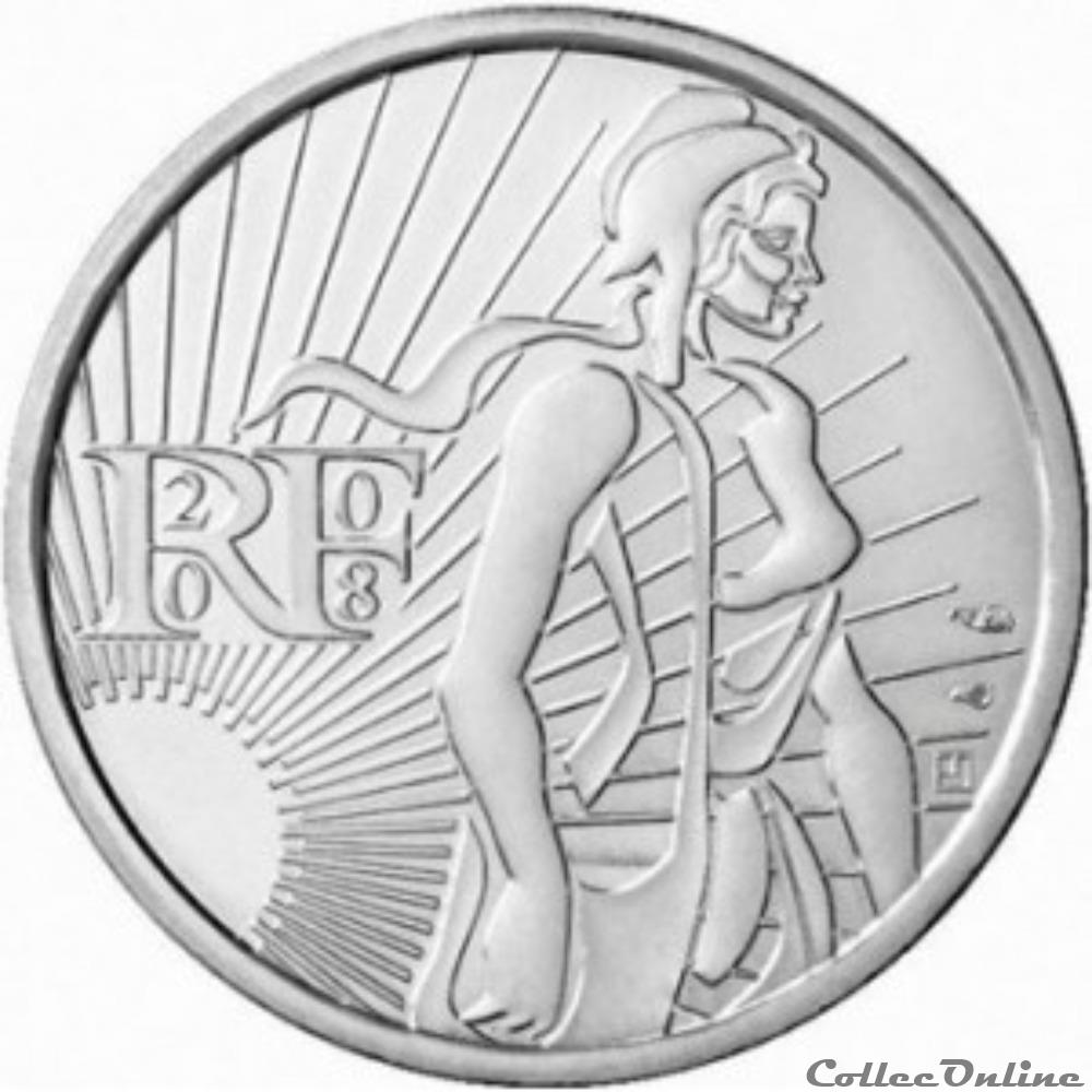 5e semeuse 2008 monnaie france belgique 5e semeuse 2008
