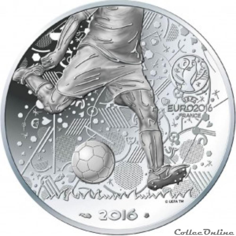 10e foot 2016 monnaie france pay ba 10e foot 2016