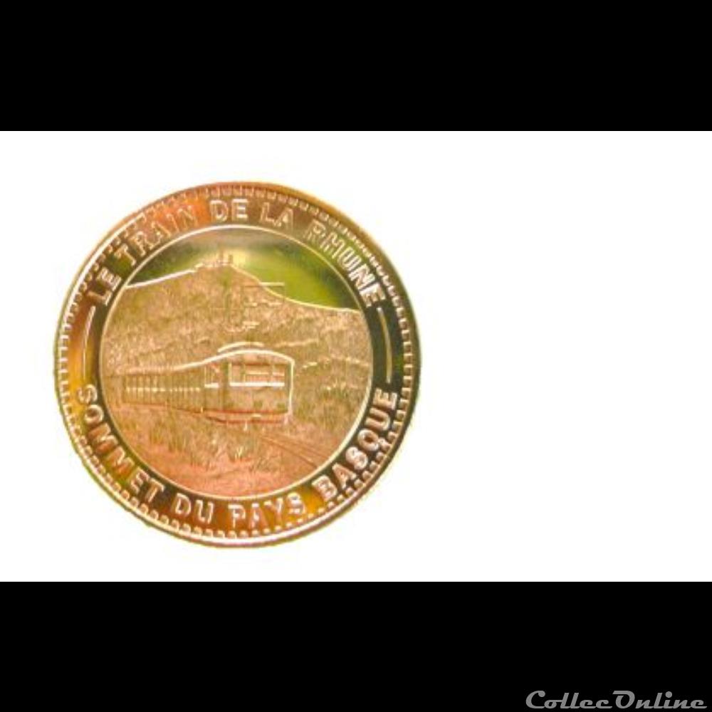 petit train de la rhune 64 medaille france allemagne petit train de la rhune 64
