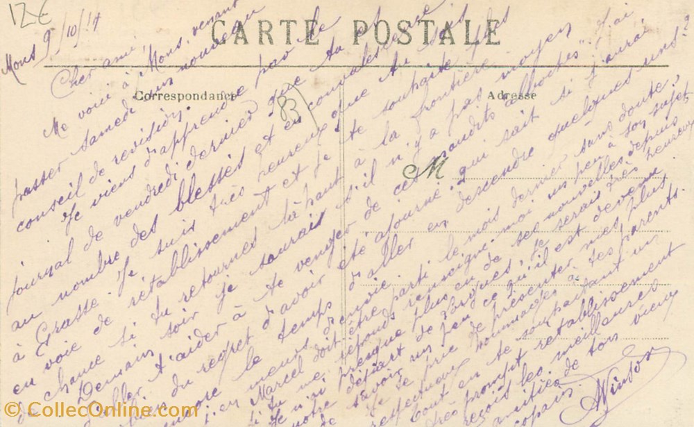 M18 "Mons, La Place St Sébastien" cartes postales europe france m18 mons la place st sebastien