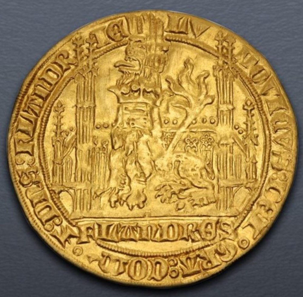 coins european medieval to france feudal louis ii de male count of flanders 1346 1384