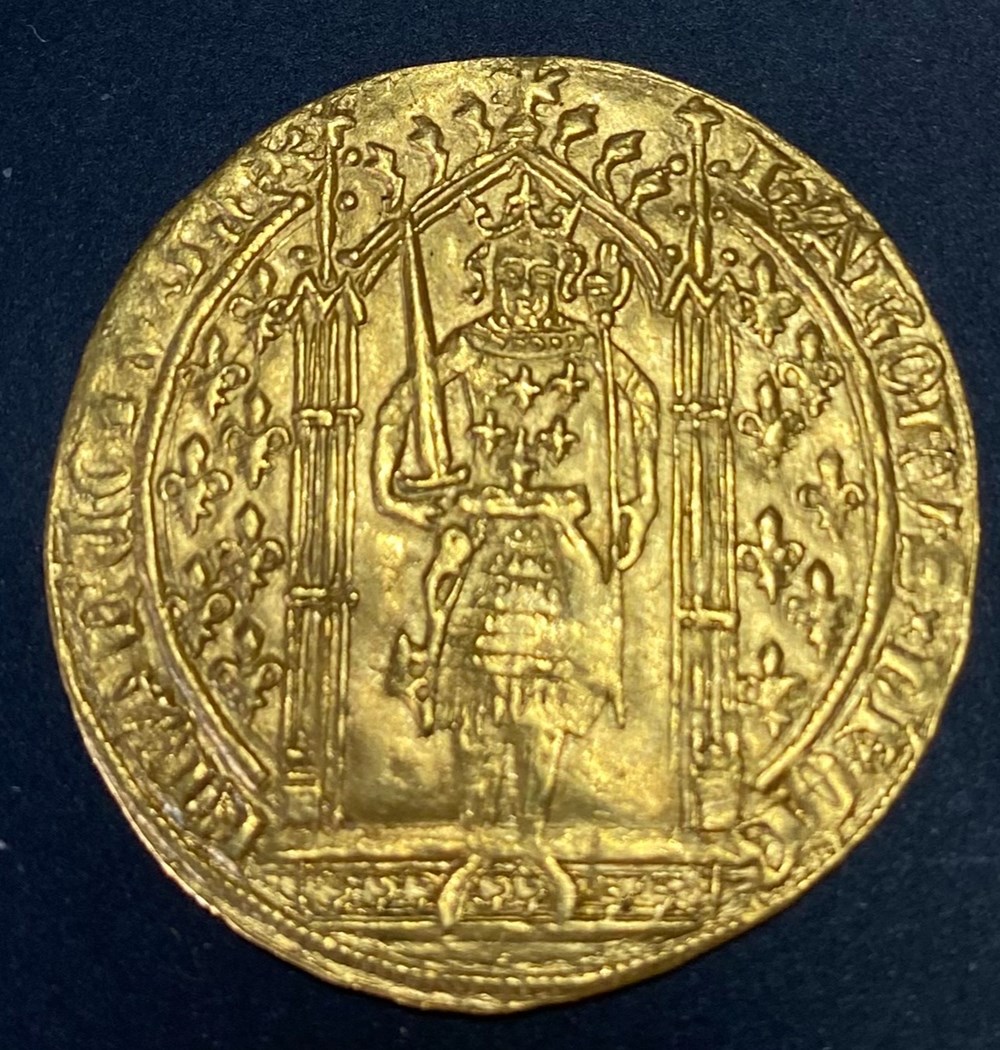 coins european medieval to france royal charles v 1364 1380