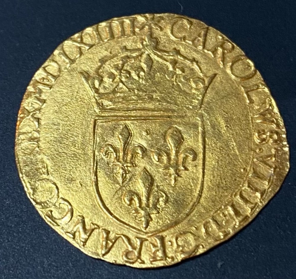 Charles VIIII 1560 - 1574 coins european medieval to france royal charles viiii 1560 1574