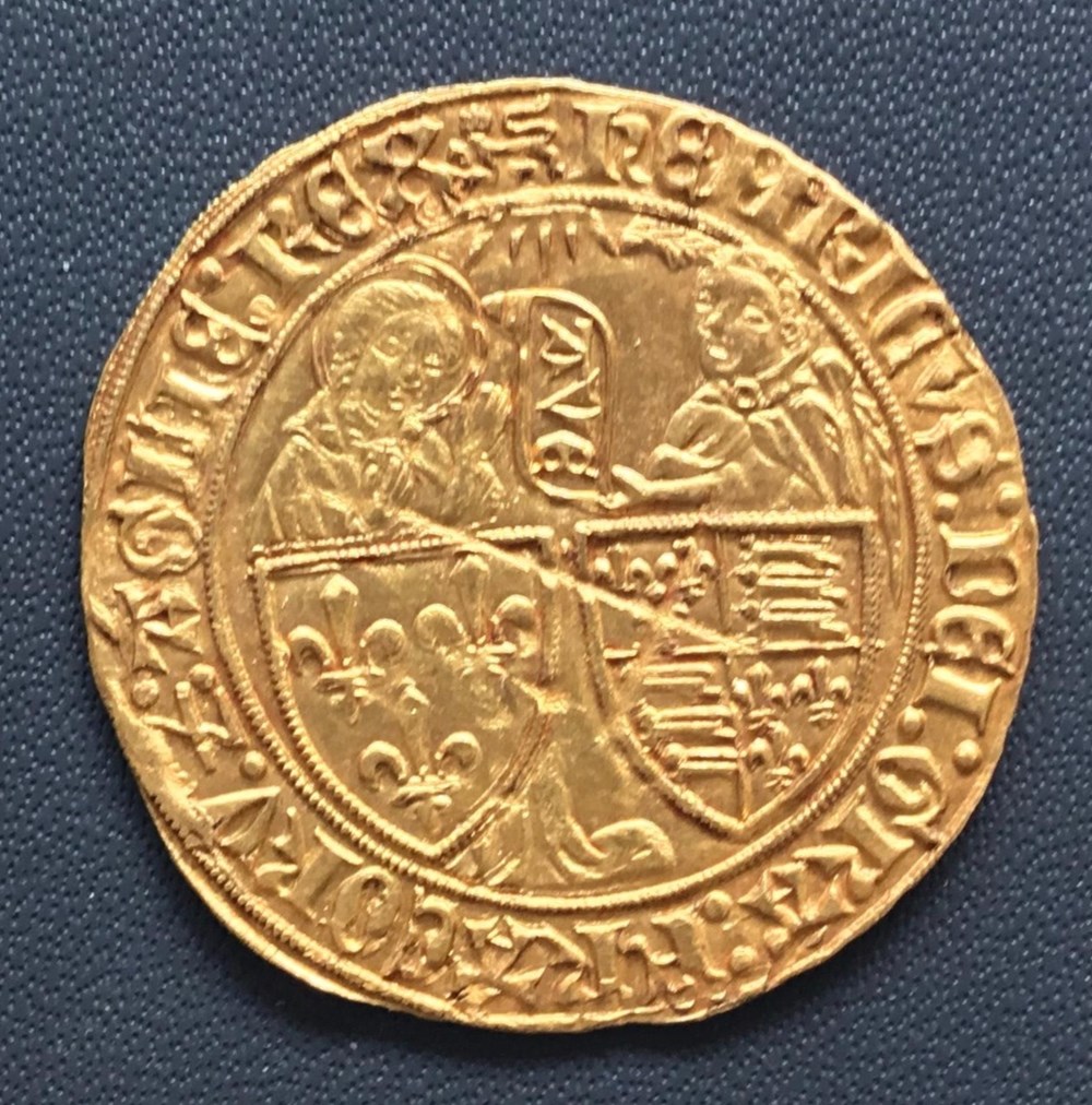 coins european medieval to royal henry vi king of england and france 1422 1453