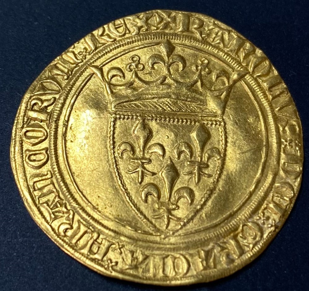 CHARLES VI 16/09/1380 - 21/10/1422 coins european medieval to france royal charles vi 16 09 1380 21 10 1422