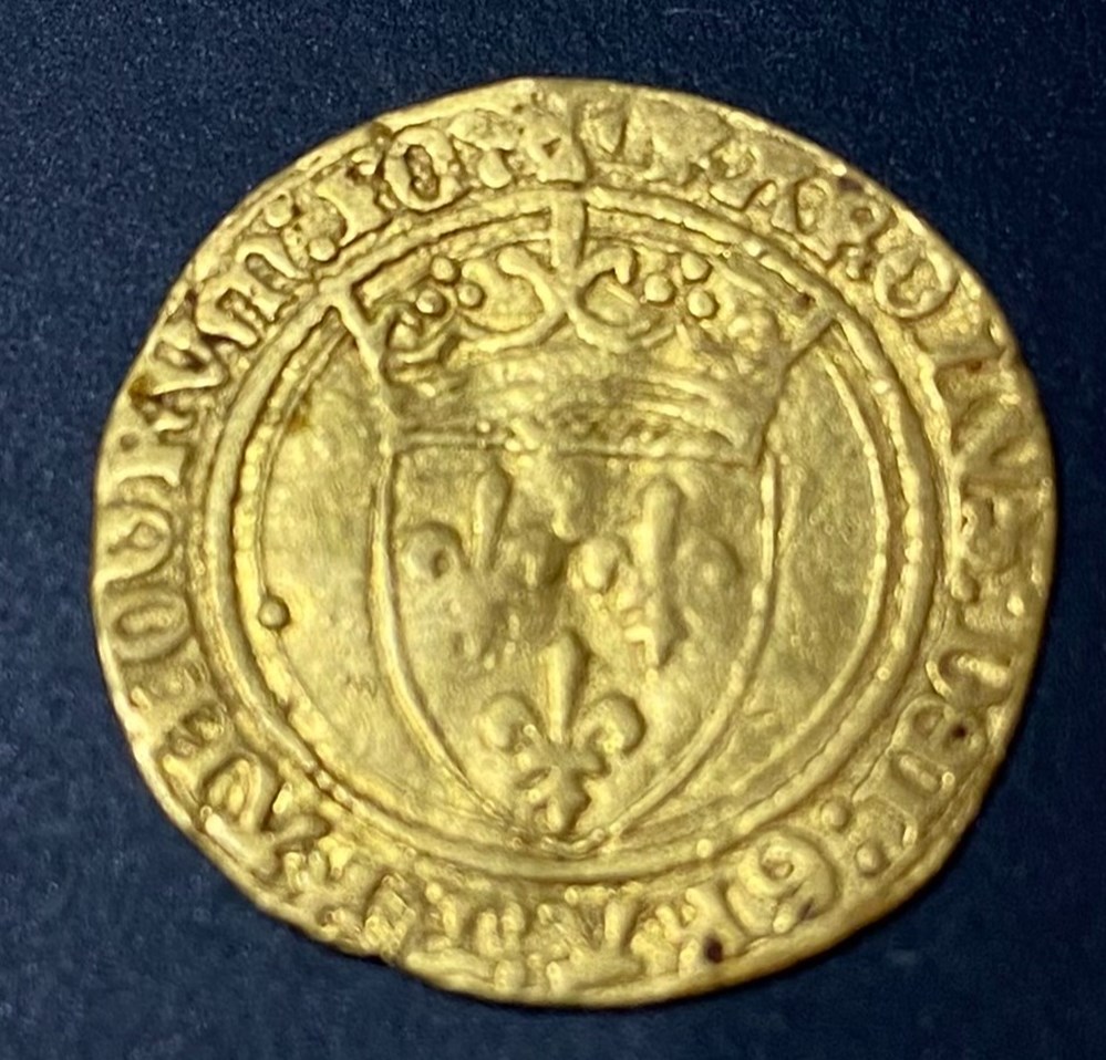 coins european medieval to france royal charles vii 1422 1461