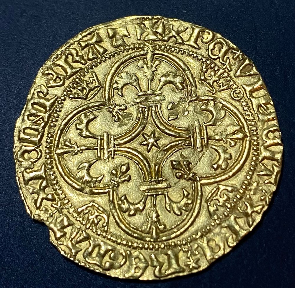 coins european medieval to france royal charles vii 30 10 1422 22 07 1461
