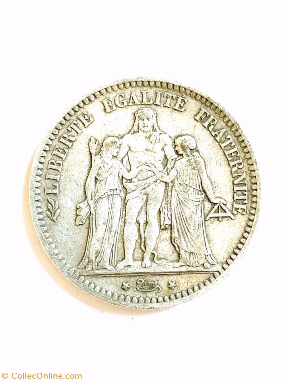 IIE RÉPUBLIQUE, 5 FRANCS HERCULE, 1848 BORDEAUX monnaies monde france iie republique 5 francs hercule 1848 bordeaux