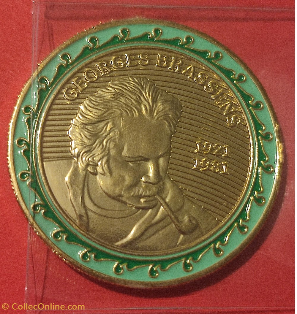 Georges Brassens medailles georges brassens
