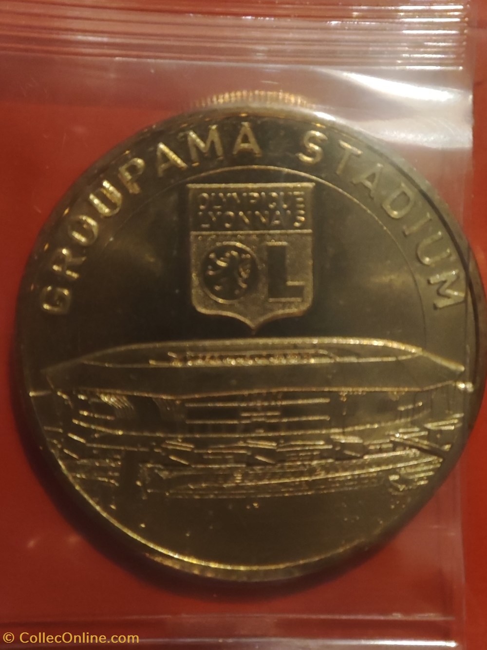 Groupama stadium / OL medailles groupama stadium ol