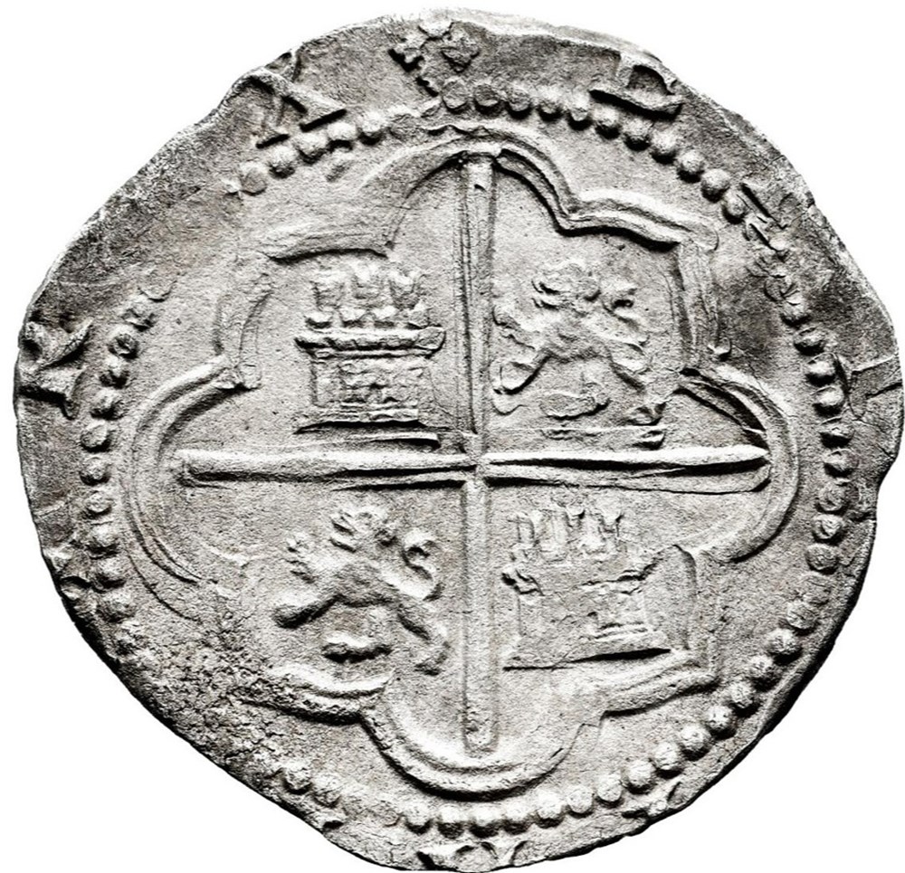 Lima - Felipe II - 2 Reales - nd (1577 - 87) - ° D monnaies colonies espagnoles lima felipe ii 2 reales nd 1577 87 d