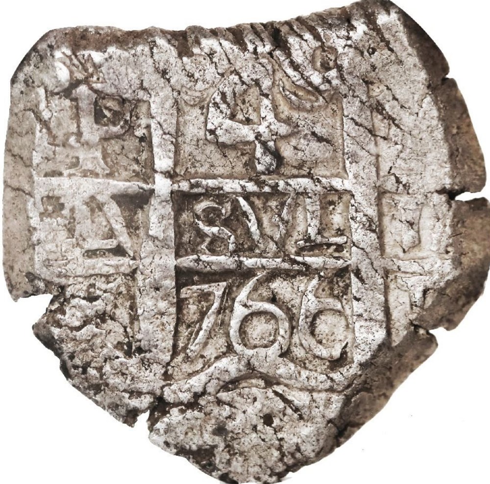 Potosi - Carlos III - 4 Reales - 1766 - V-Y monnaies colonies espagnoles potosi carlos iii 4 reales 1766 v y
