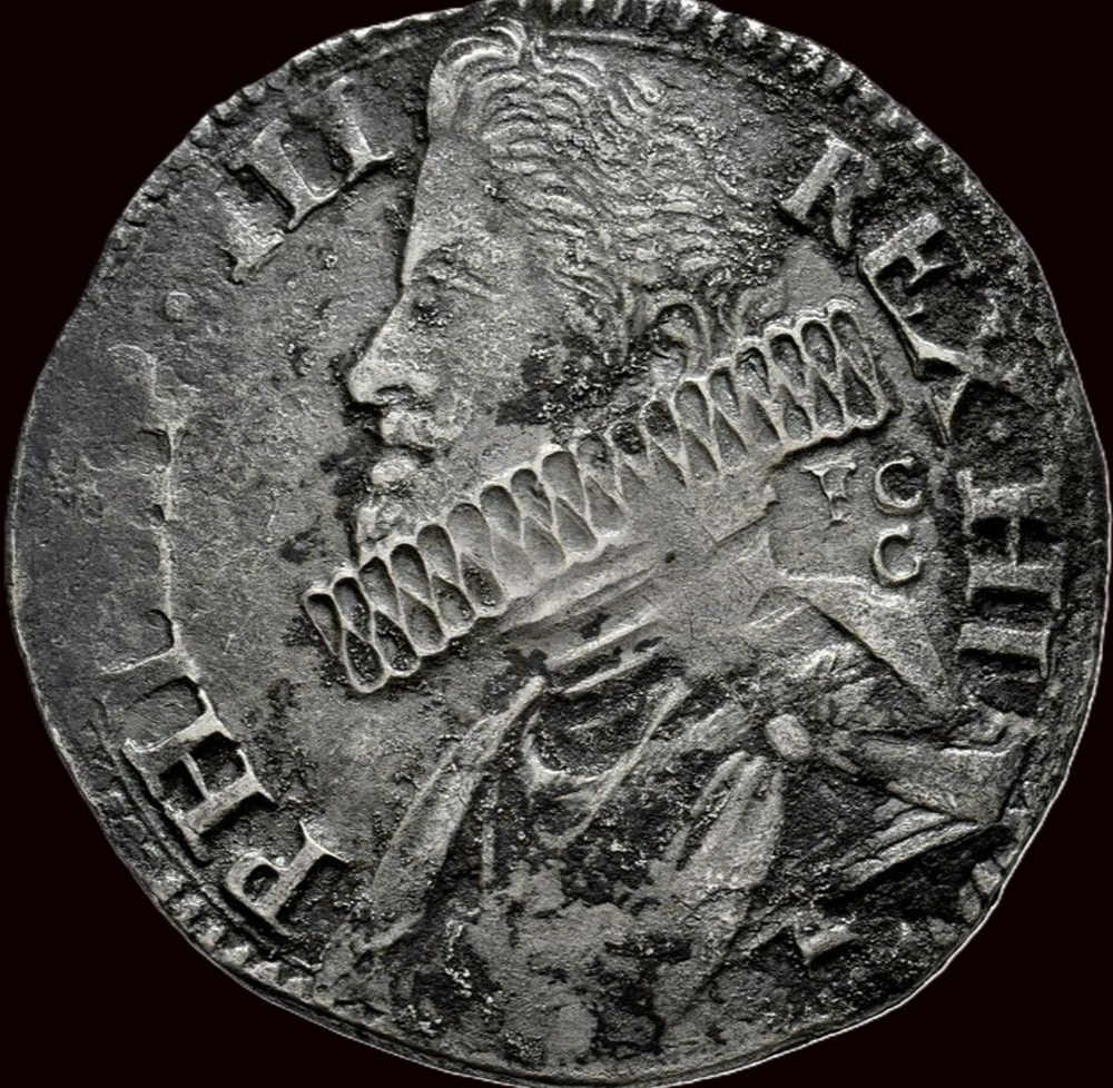 15 Grana - Filippo III - 1618 (9?) monnaies europe medievale royaume de naples 15 grana filippo iii 1618 9