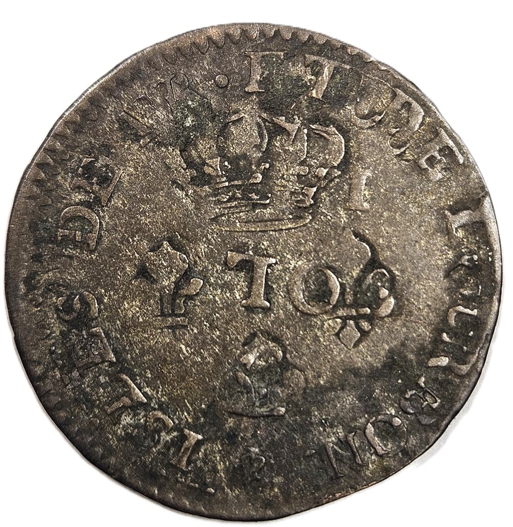 3 Sols - Isles de France et de Bourbon (1649-1806) - Louis XVI ( 1774-92) - 1779 - Paris - fautée 4 monnaies colonies francaises 3 sols isles de france et de bourbon 1649 1806 louis xvi 1774 92 1779 paris fautee