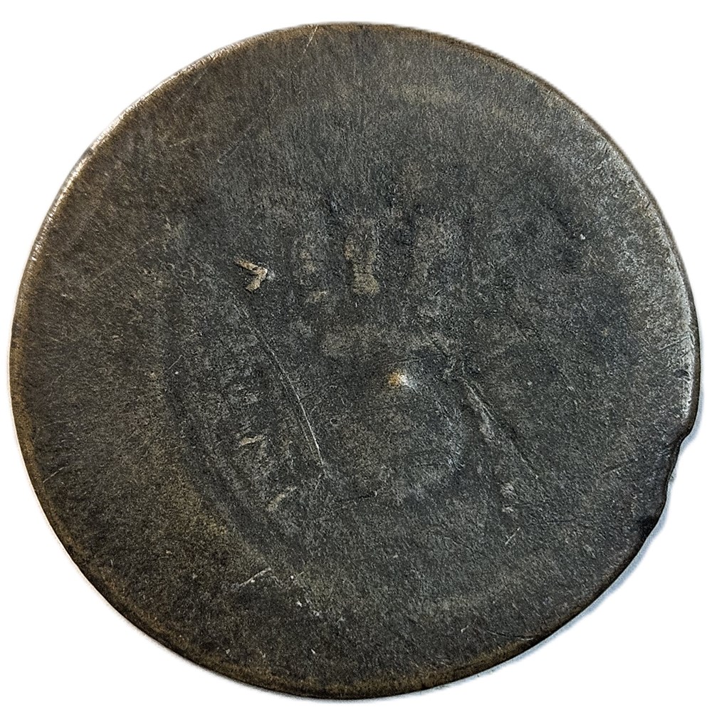 monnaies colonies francaises sol tampe louis xvi 1774 1793 nd 1779 97 2eme emission 1er type