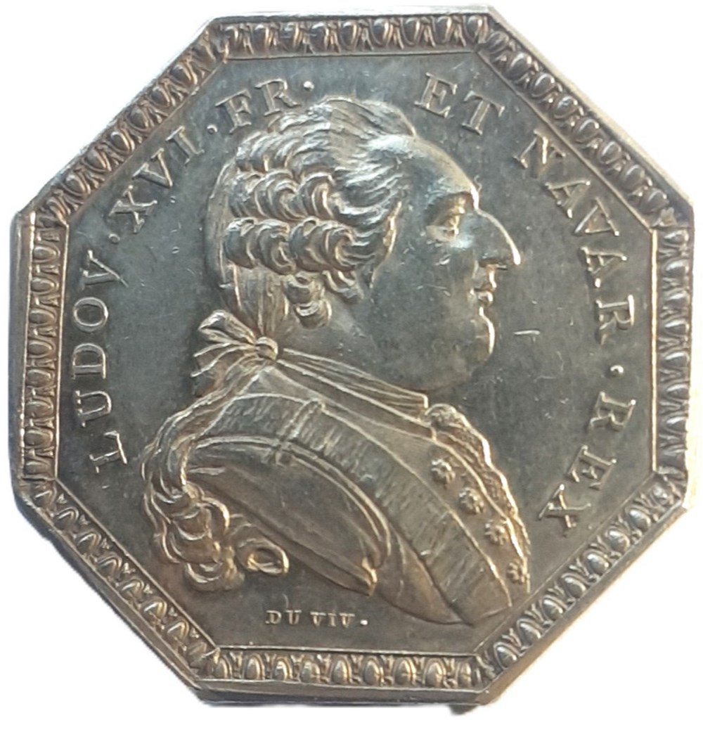 3 ème Compagnie des Indes - Jeton - Louis XVI (1774 - 92) - 1785 monnaies colonies francaises 3 eme compagnie des indes jeton louis xvi 1774 92 1785