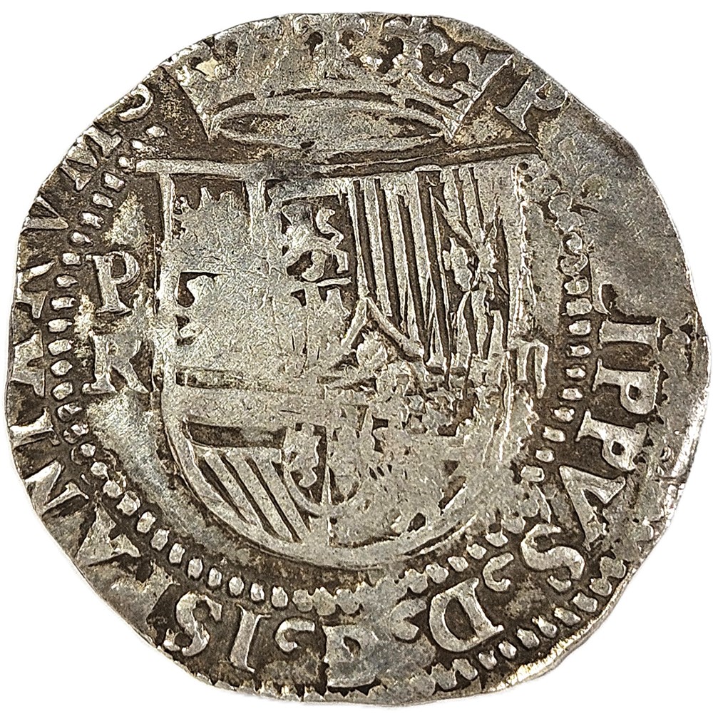 Potosi - Felipe II - 2 Reales - nd (1574-76) - R monnaies colonies espagnoles potosi felipe ii 2 reales nd 1574 76 r