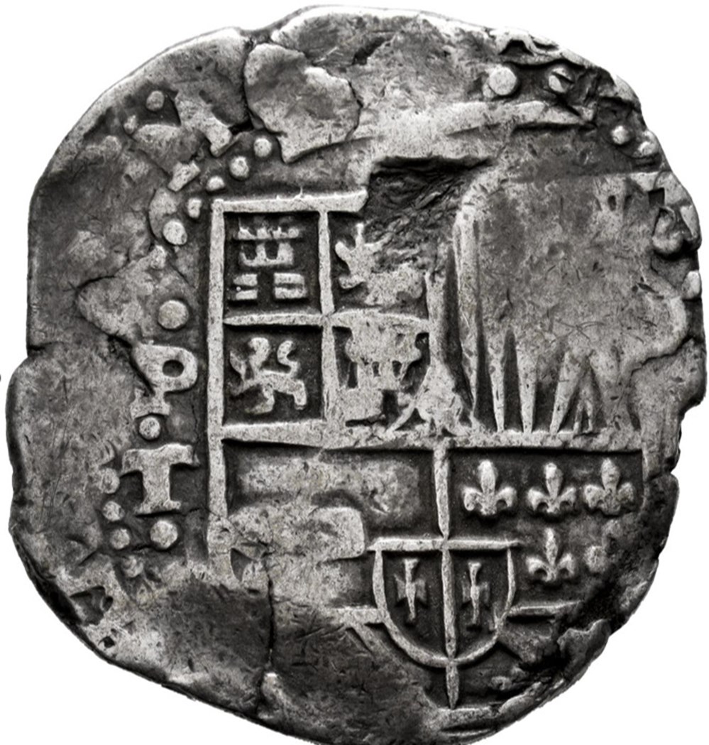monnaies colonies espagnoles potosi felipe iii 8 reales nd 1618 21 t