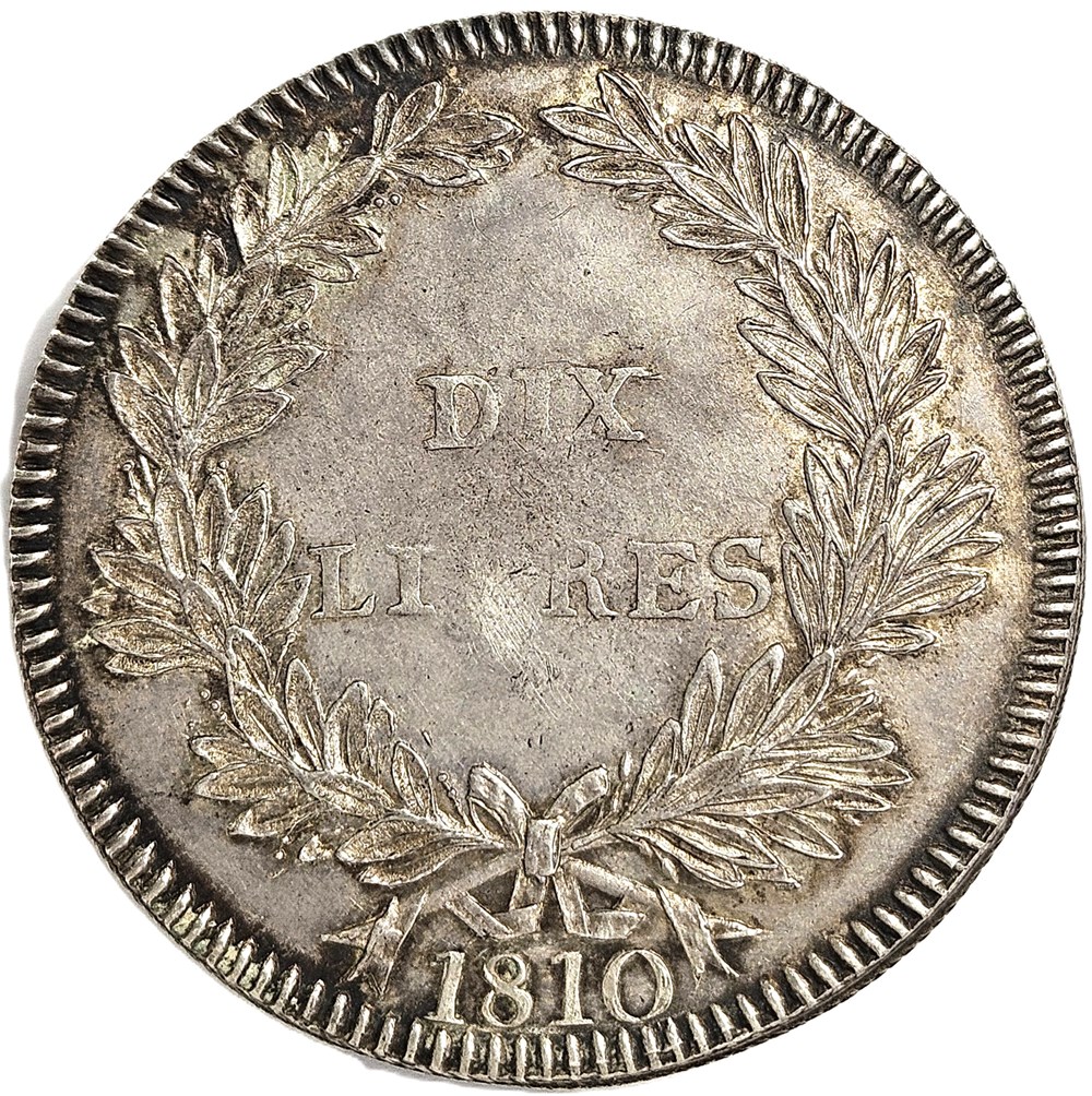 monnaies colonies francaises 10 livres iles de france et bonaparte napoleon 1er 1810