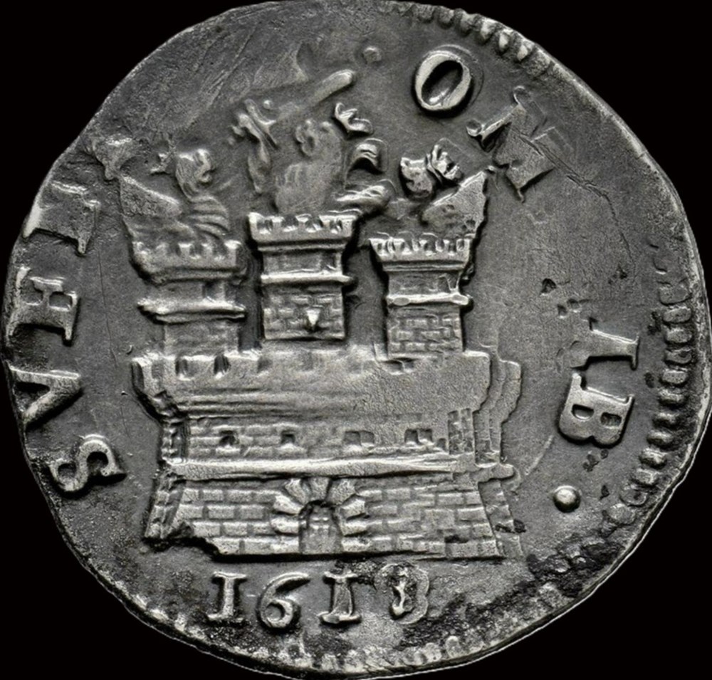 15 Grana - Filippo III - 1618 (9?) monnaies europe medievale royaume de naples 15 grana filippo iii 1618 9