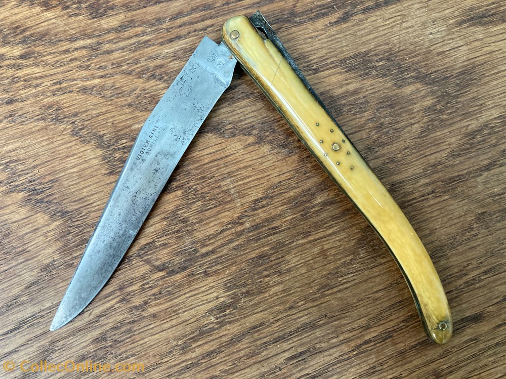 couteaux de poches laguiole 14 cm vigier aine a aurillac